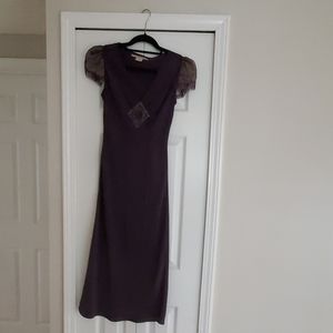 Free People deep purple dress